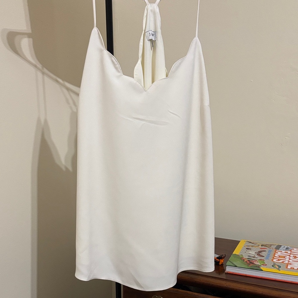 Elegant White Tank Top